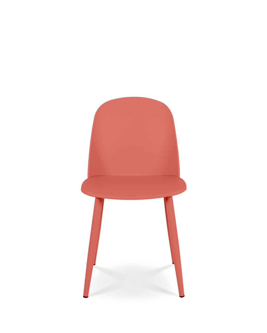 Silla de diseño Hertha Vermillion