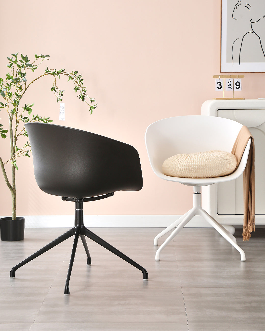 Thetis Design Chair Black