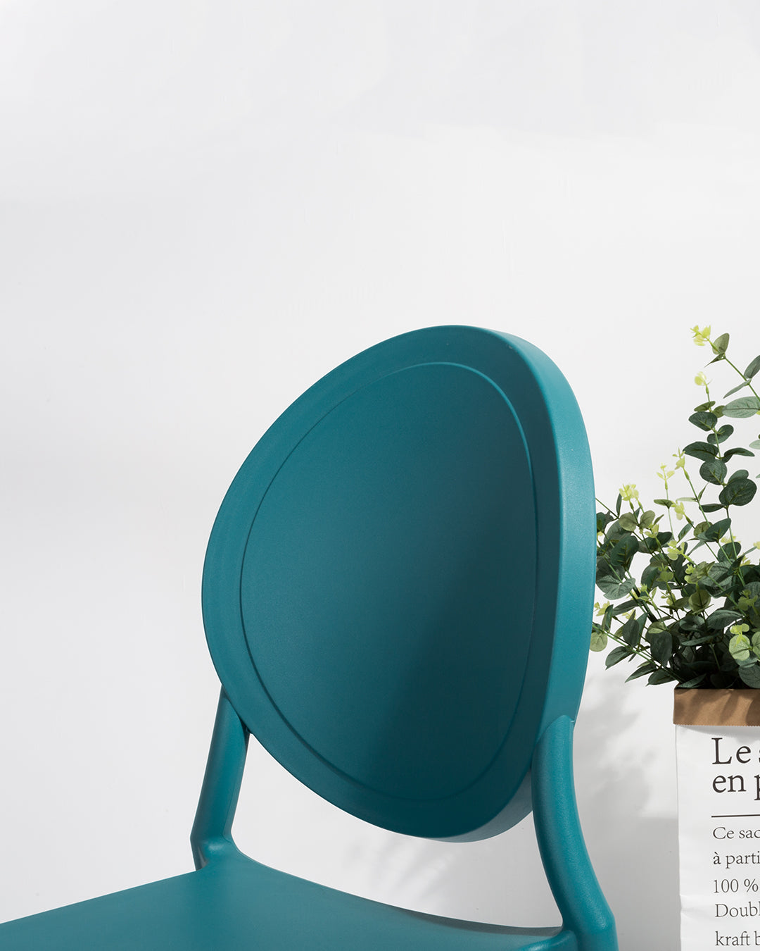 Cyrene Plastic Chair Teal