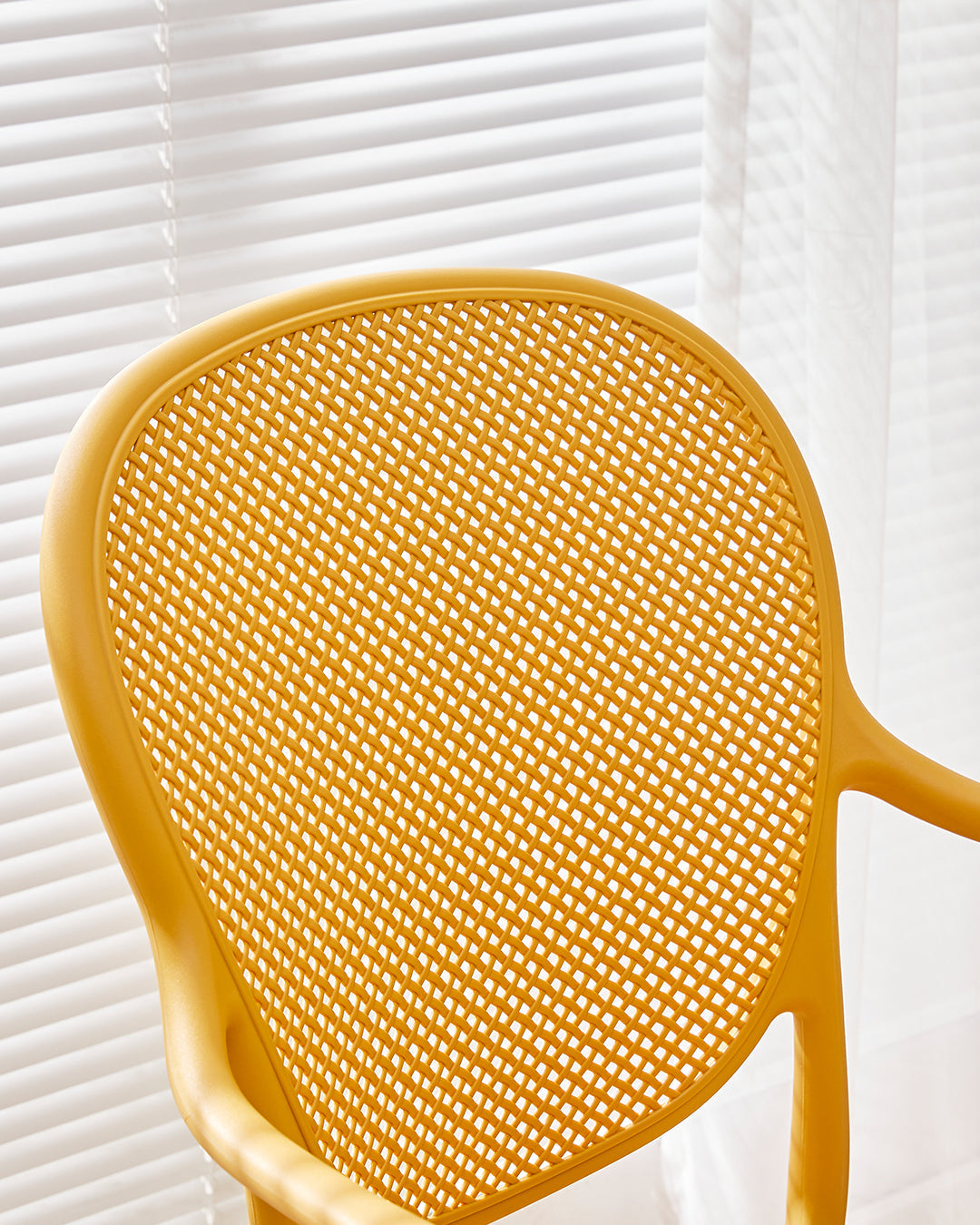 Pales Plastic Chair Potters Clay Yellow