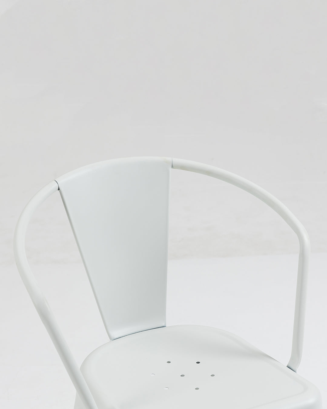 Lix Metal Armchair White