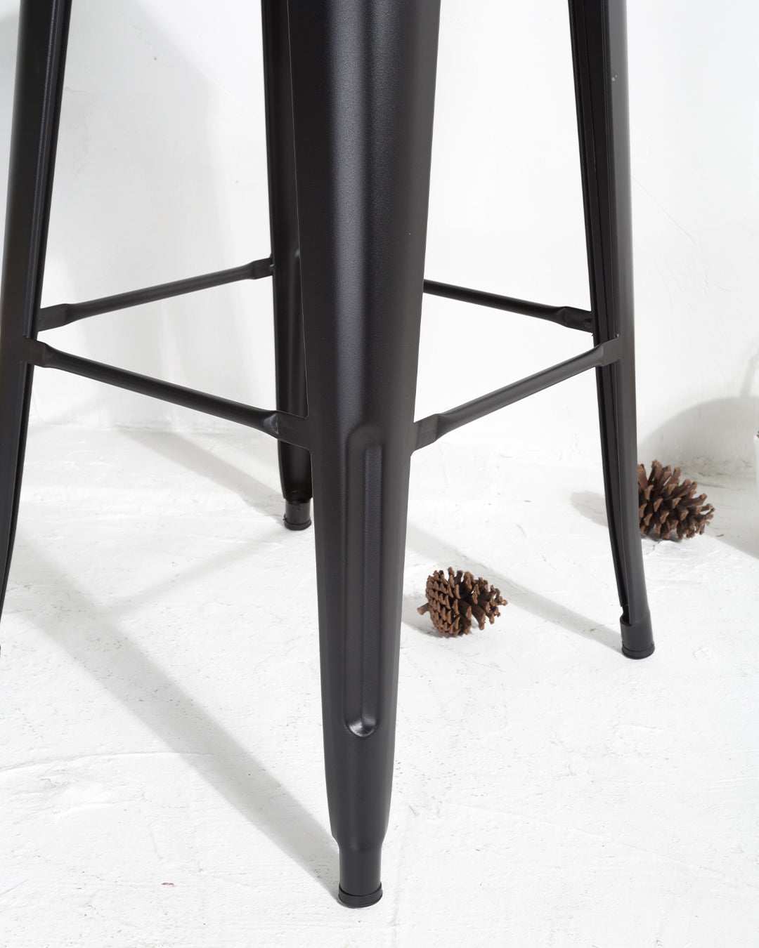 Lix Metal Bar Stool Red