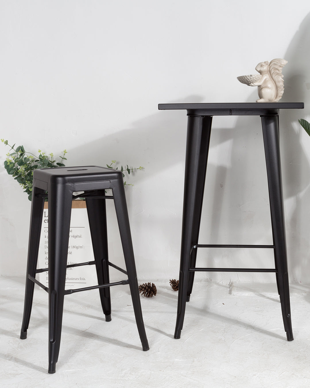 Lix Metal Bar Stool Turquoise