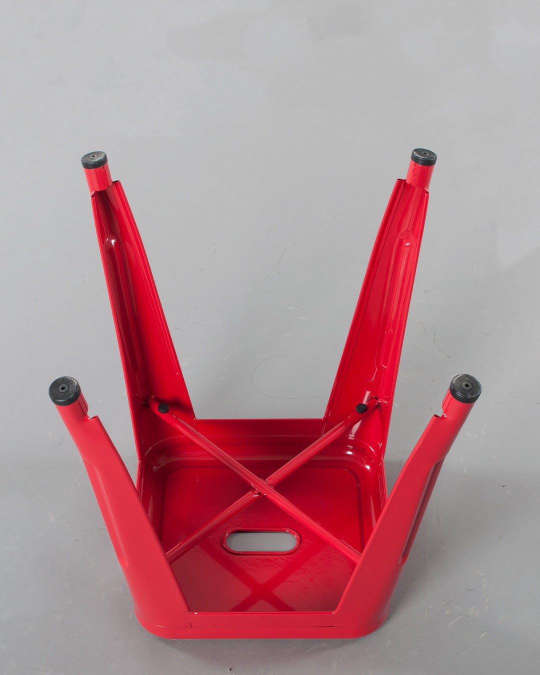 Lix Metal Stool Red