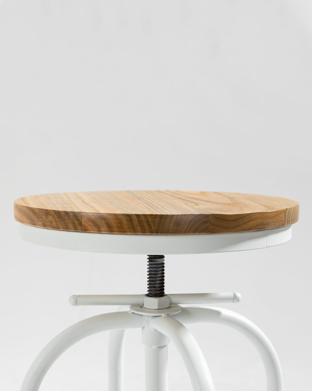 Antiope Wood Stool Black