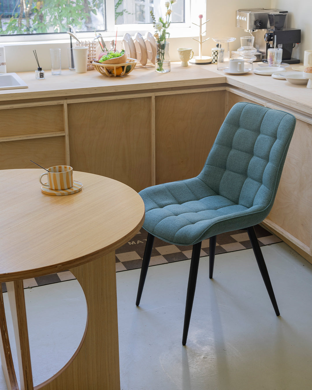 Nuwa Dining Chair Turquoise