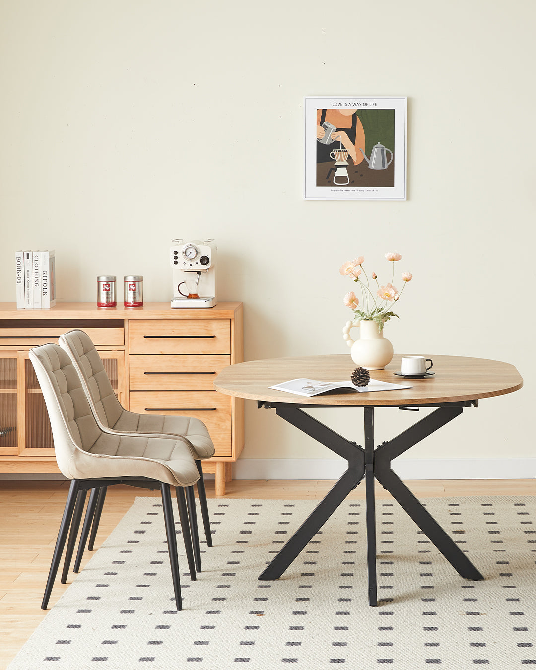 Nora Extendable Table Natural