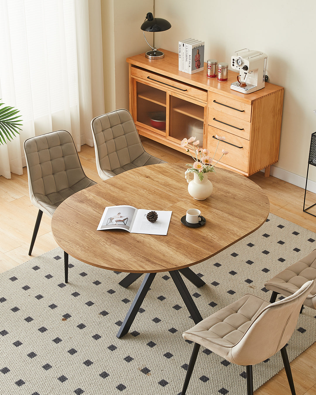 Nora Extendable Table Natural