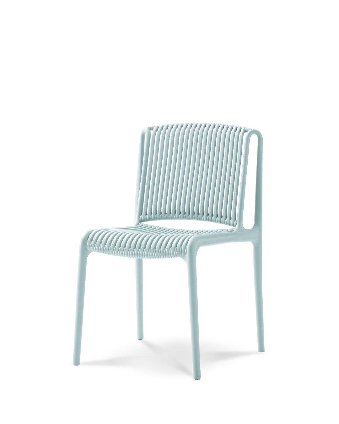 Chaise en plastique Elpis Jungle Mist Blue