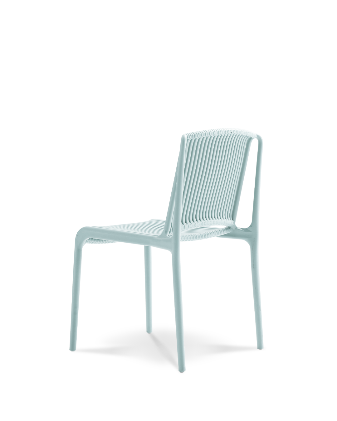 Chaise en plastique Elpis Jungle Mist Blue