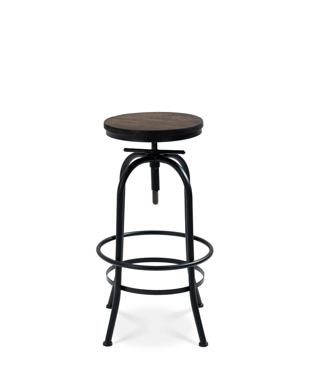 Antiope Wood Stool Black