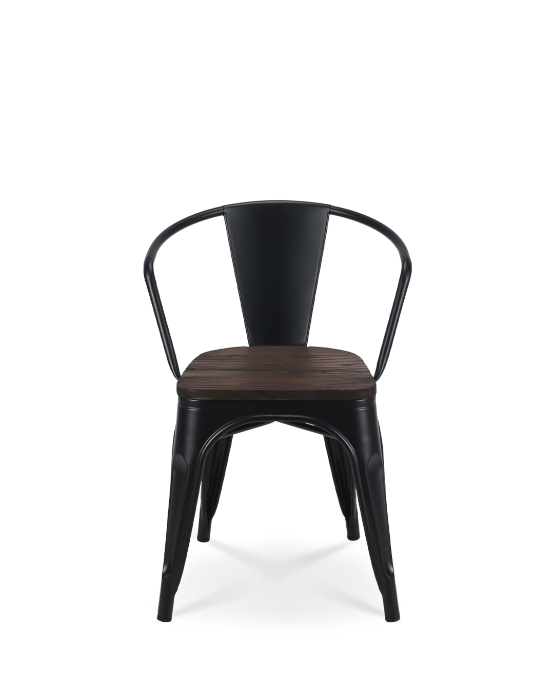 Lix Wood Armchair Black