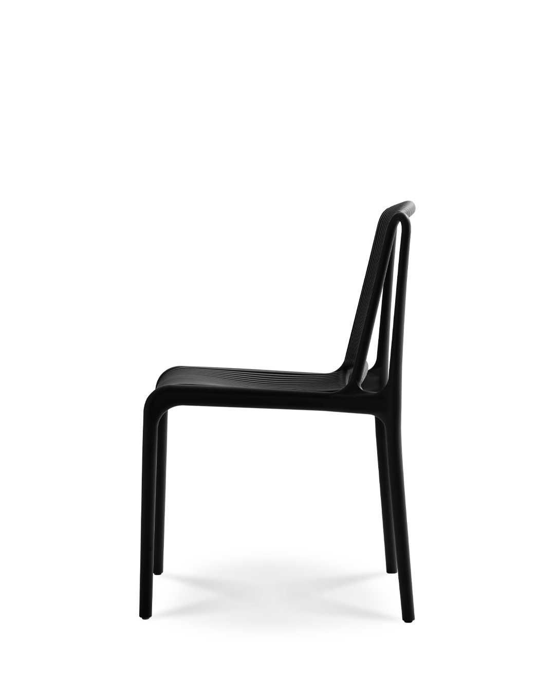 Elpis Plastic Chair Black