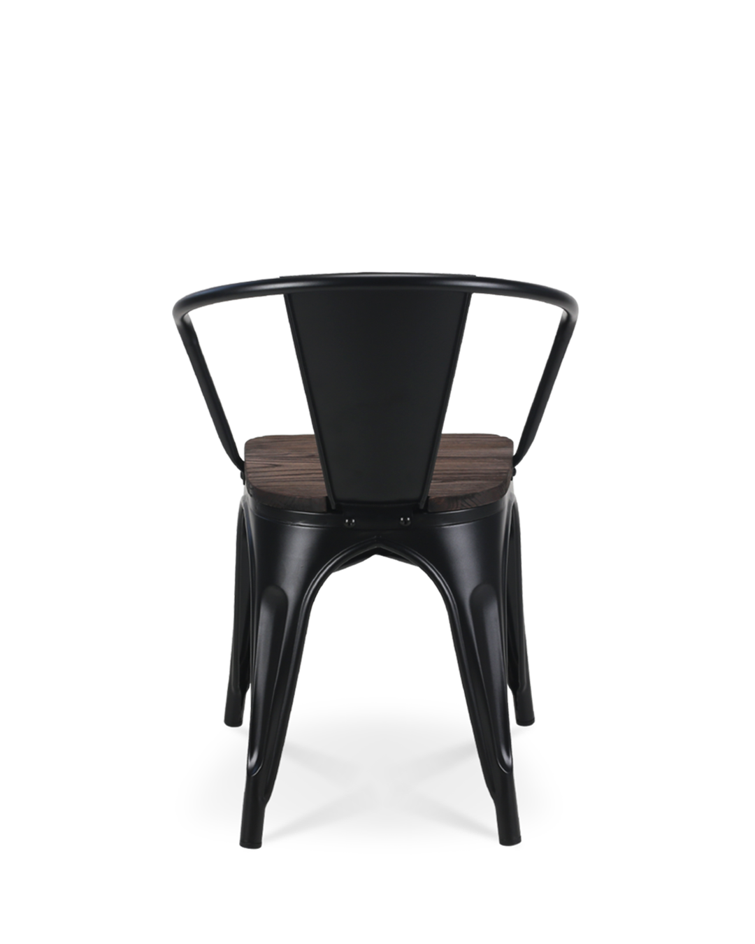 Lix Wood Armchair Black