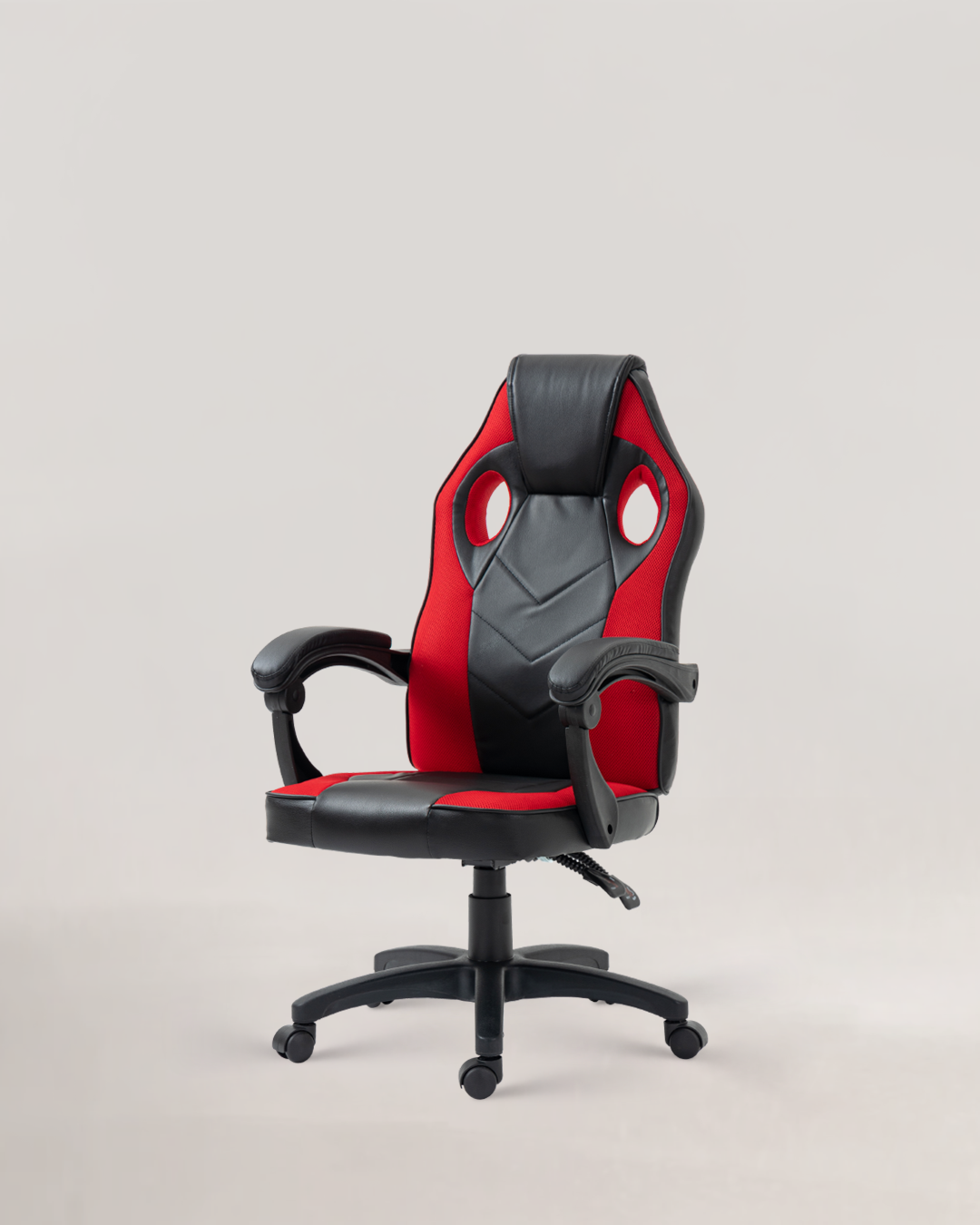 Silla para juegos Dione negra y roja