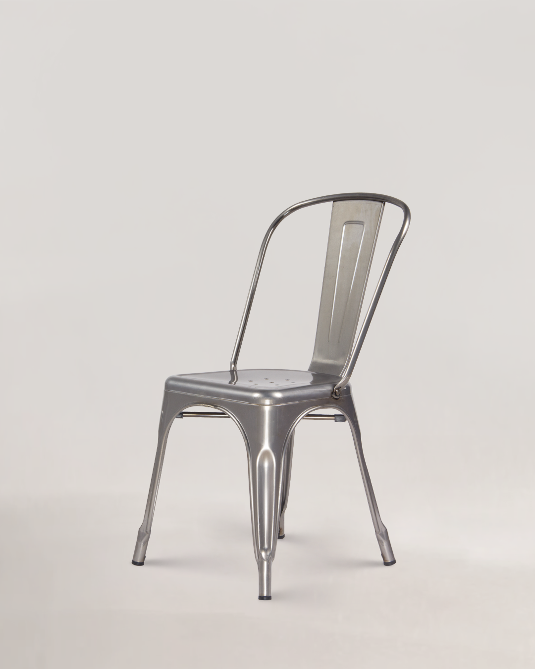 Silla Metálica Lix Gris Cristal