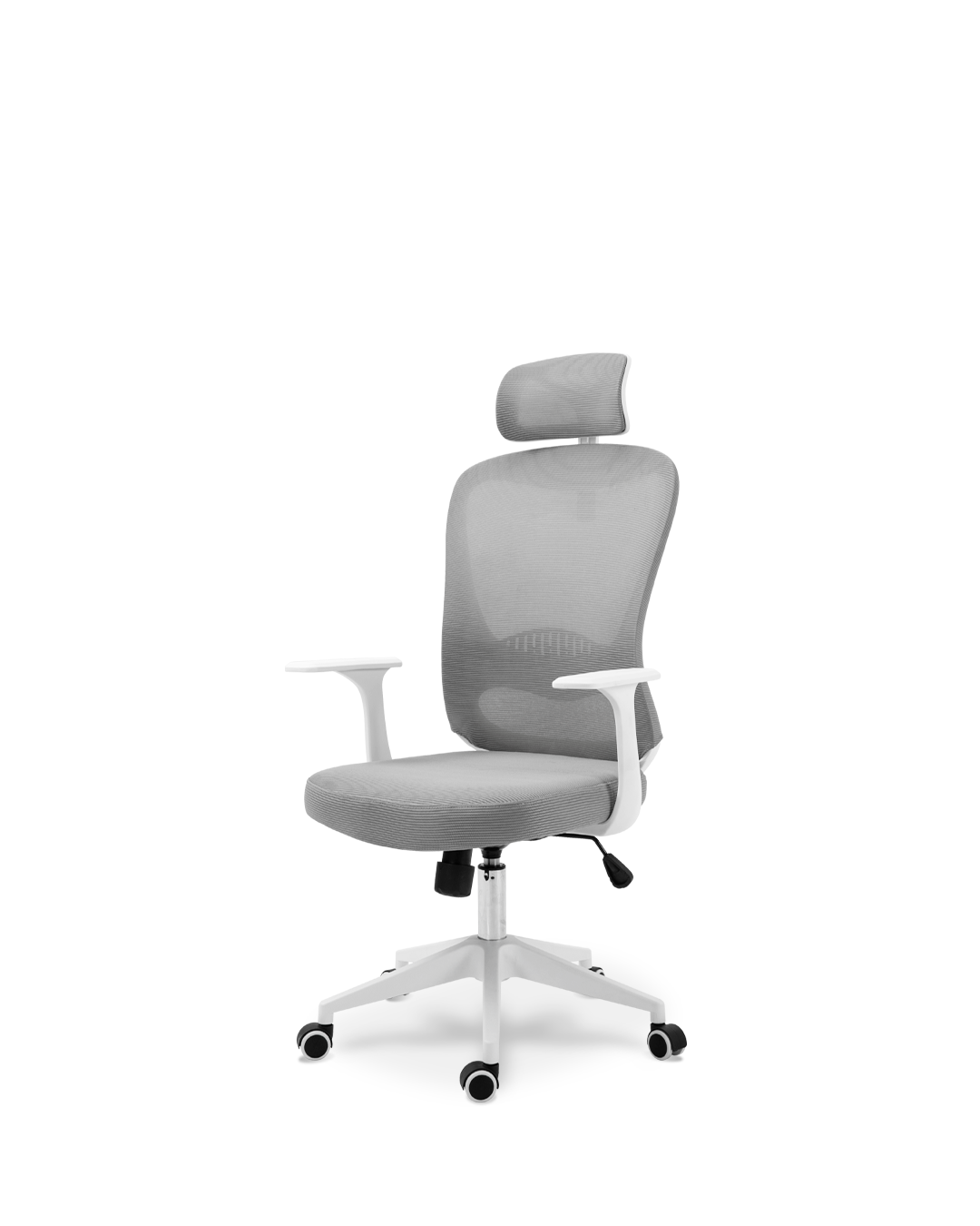 Aurora Office Chair White Grey