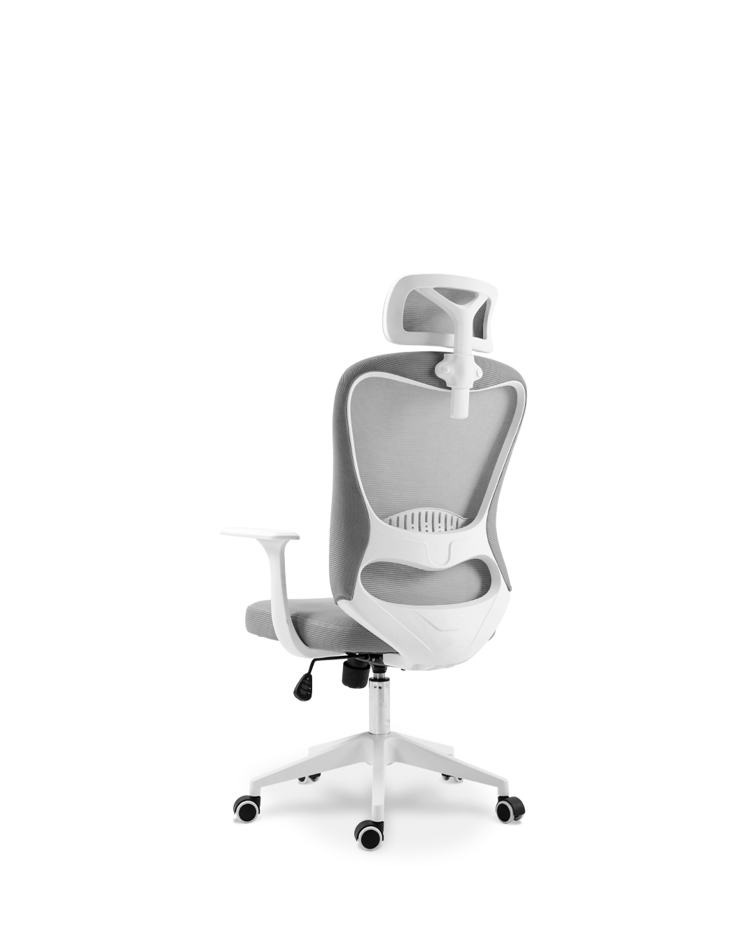 Aurora Office Chair White Grey