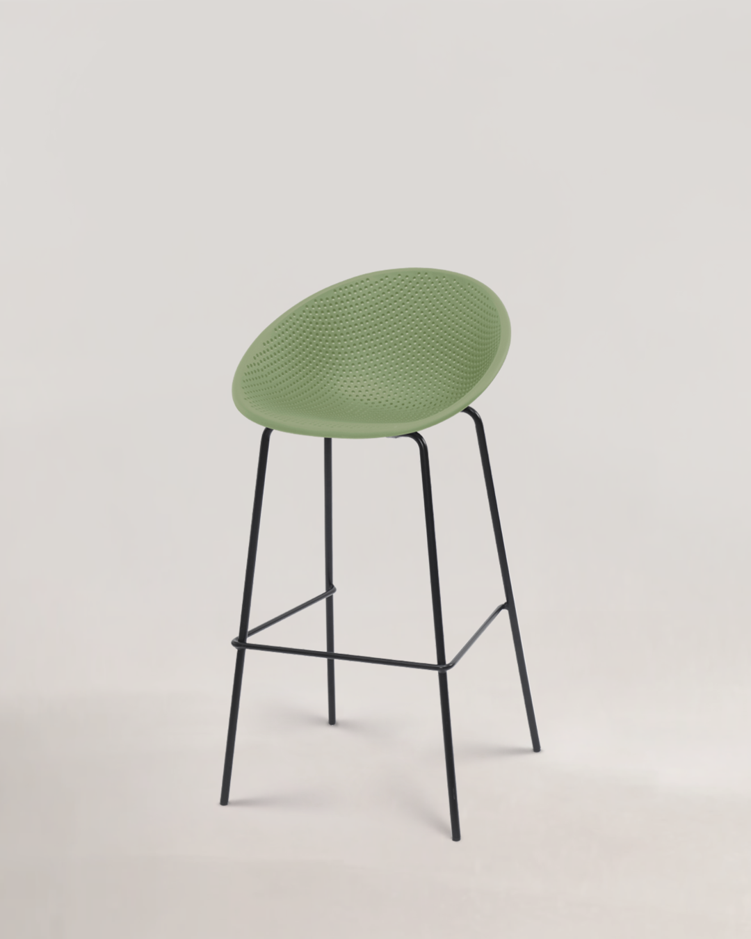 Tabouret de bar Europa vert avocat