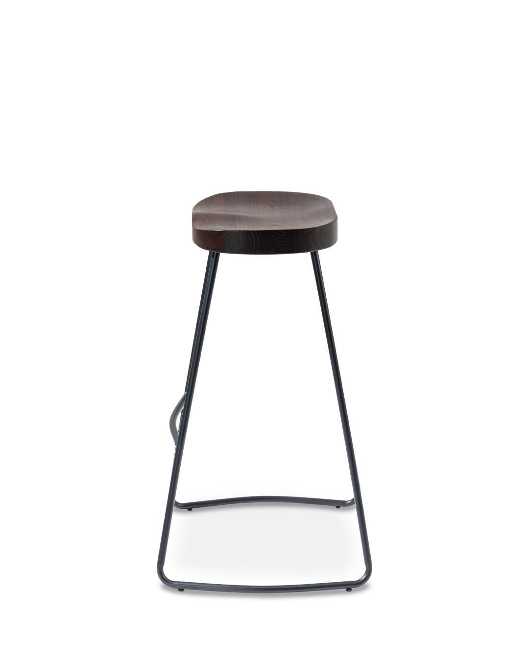 Julia Wood Bar Stool Black