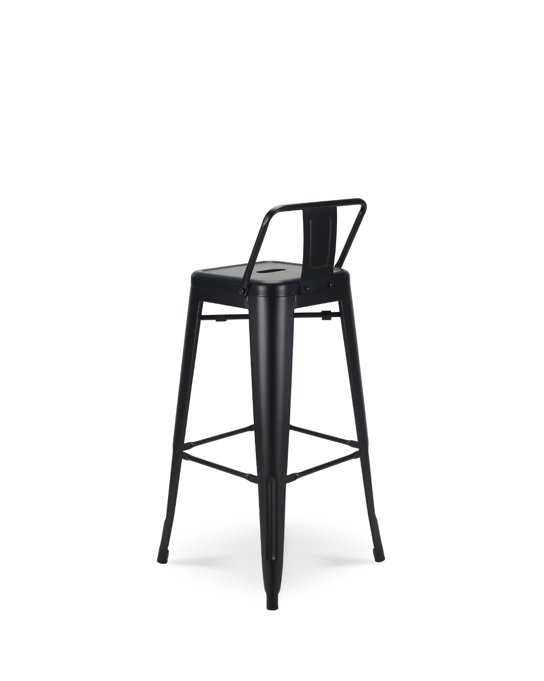 Lix Metal Bar Chair Black