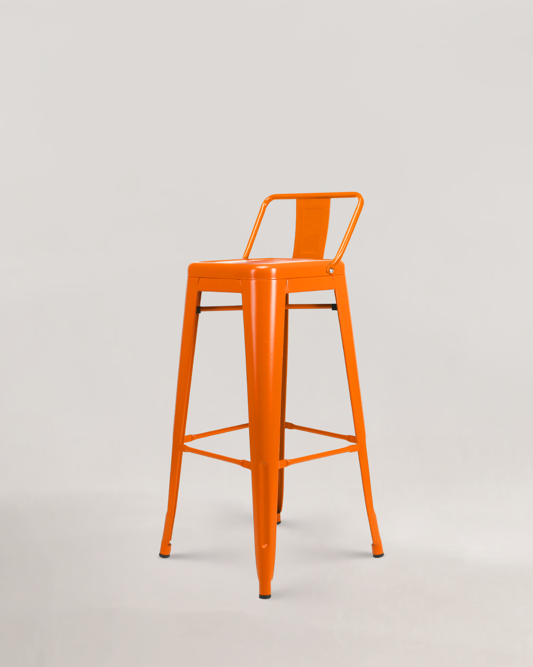 Lix Metal Bar Chair Orange