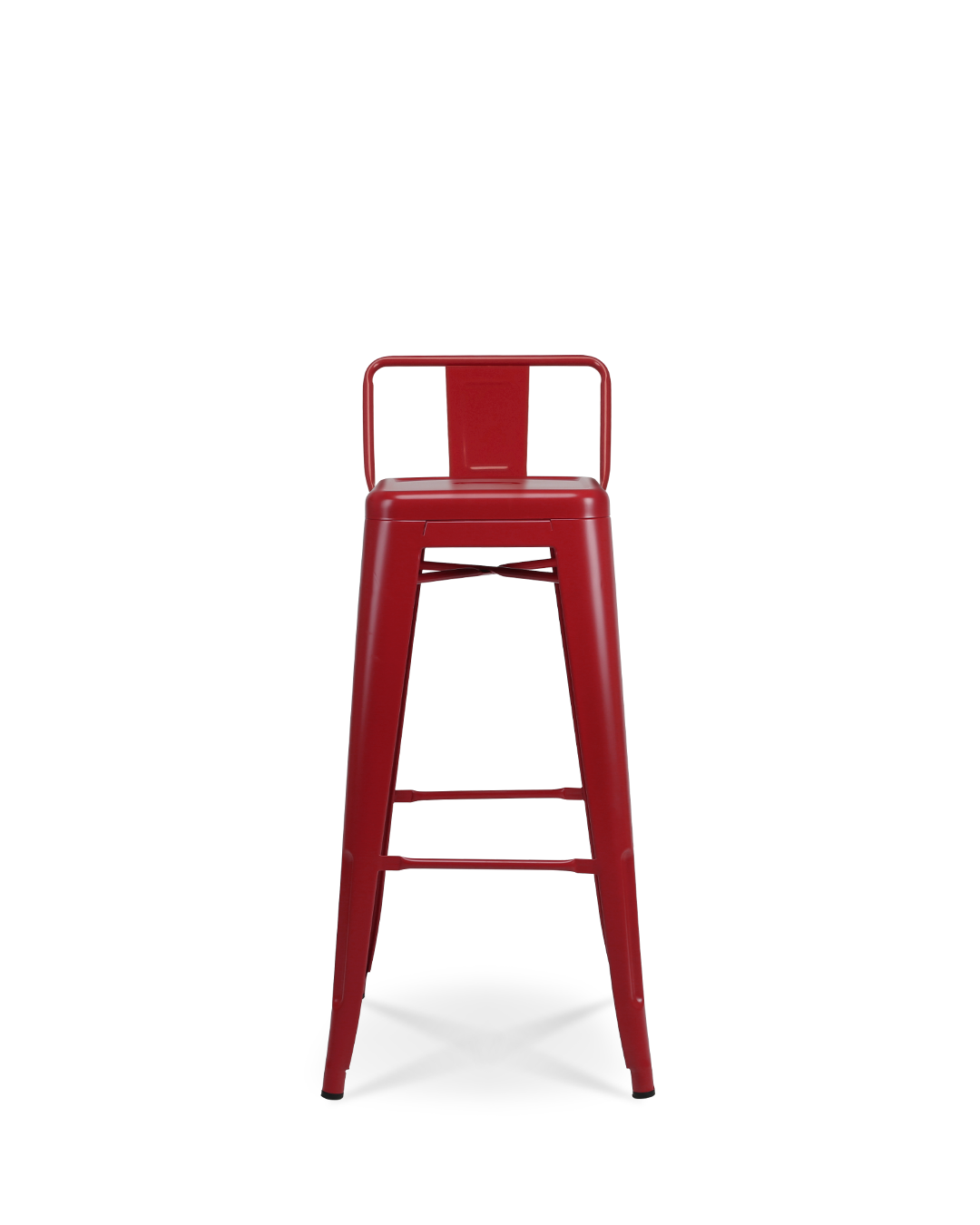 Lix Metal Bar Chair Red