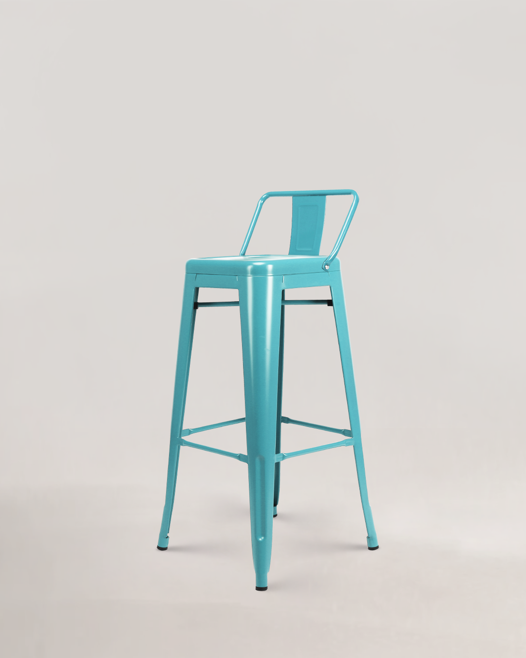 Lix Metal Bar Chair Turquoise