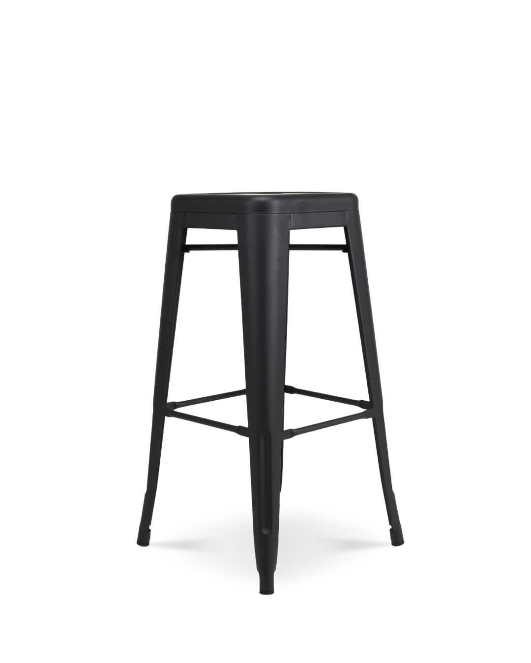 Lix Metal Bar Stool Black