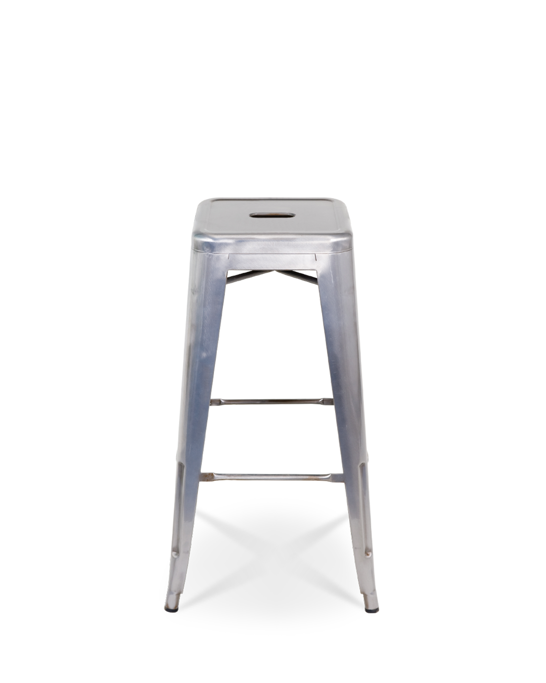 Lix Metal Bar Stool Crystal Grey