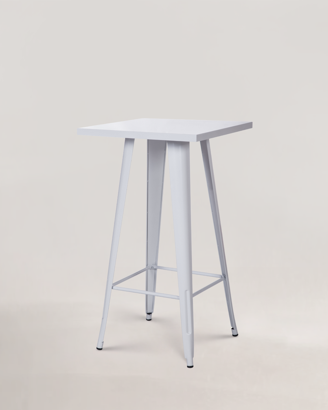 Lix Metal Bar Table White