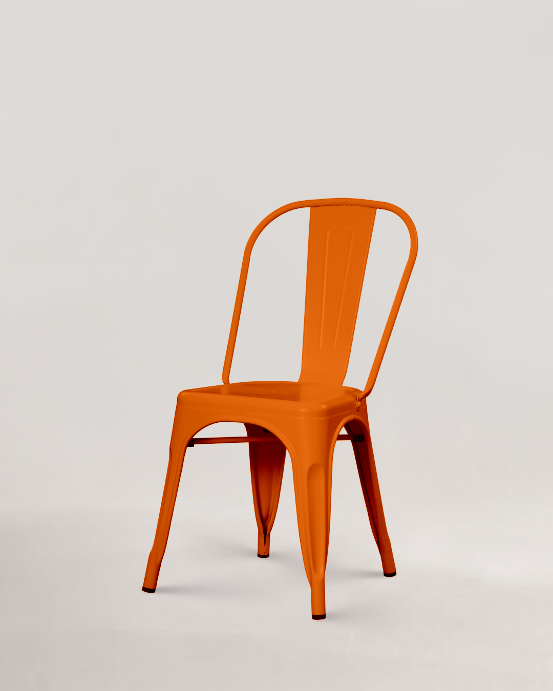 Lix Metal Chair Orange