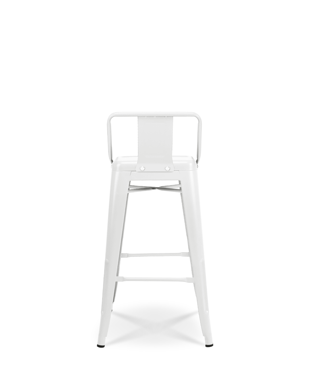 Lix Metal Counter Chair White