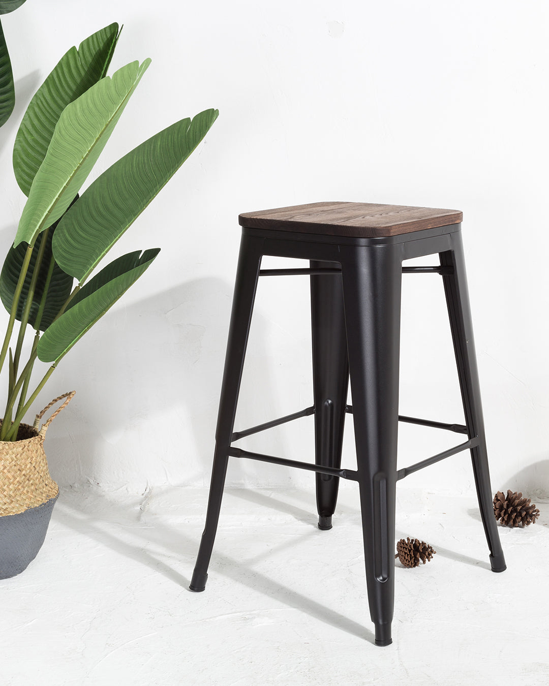 Lix Wood Counter Stool Original