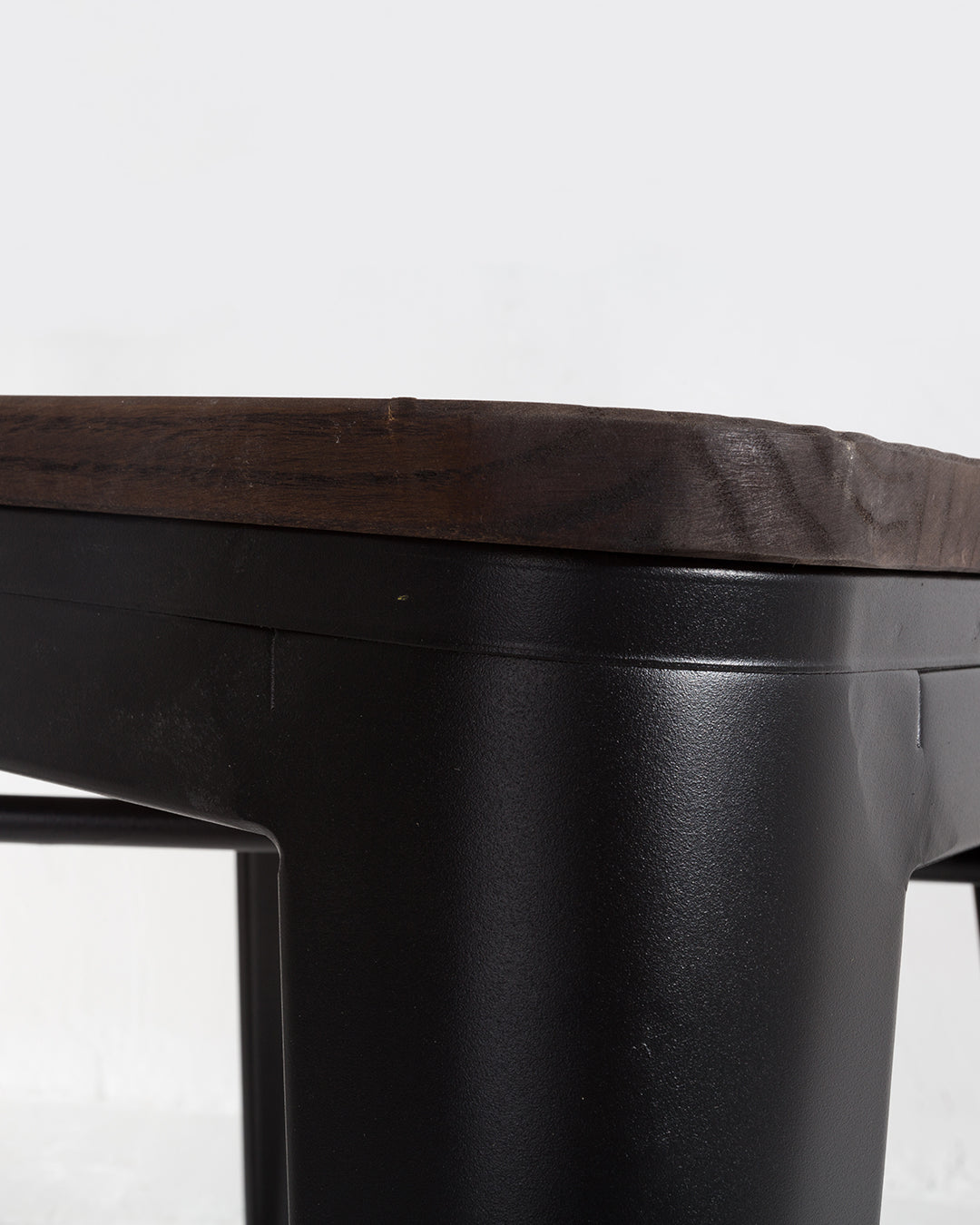 Tabouret LIX en bois noir