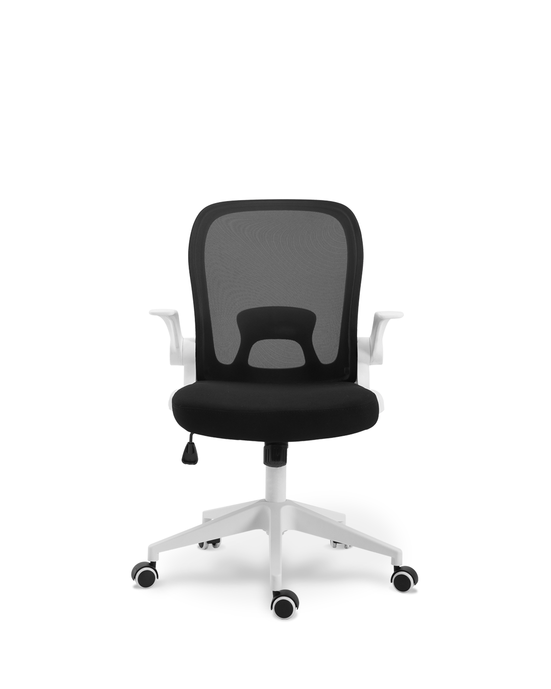 Minerva Office Chair White Black