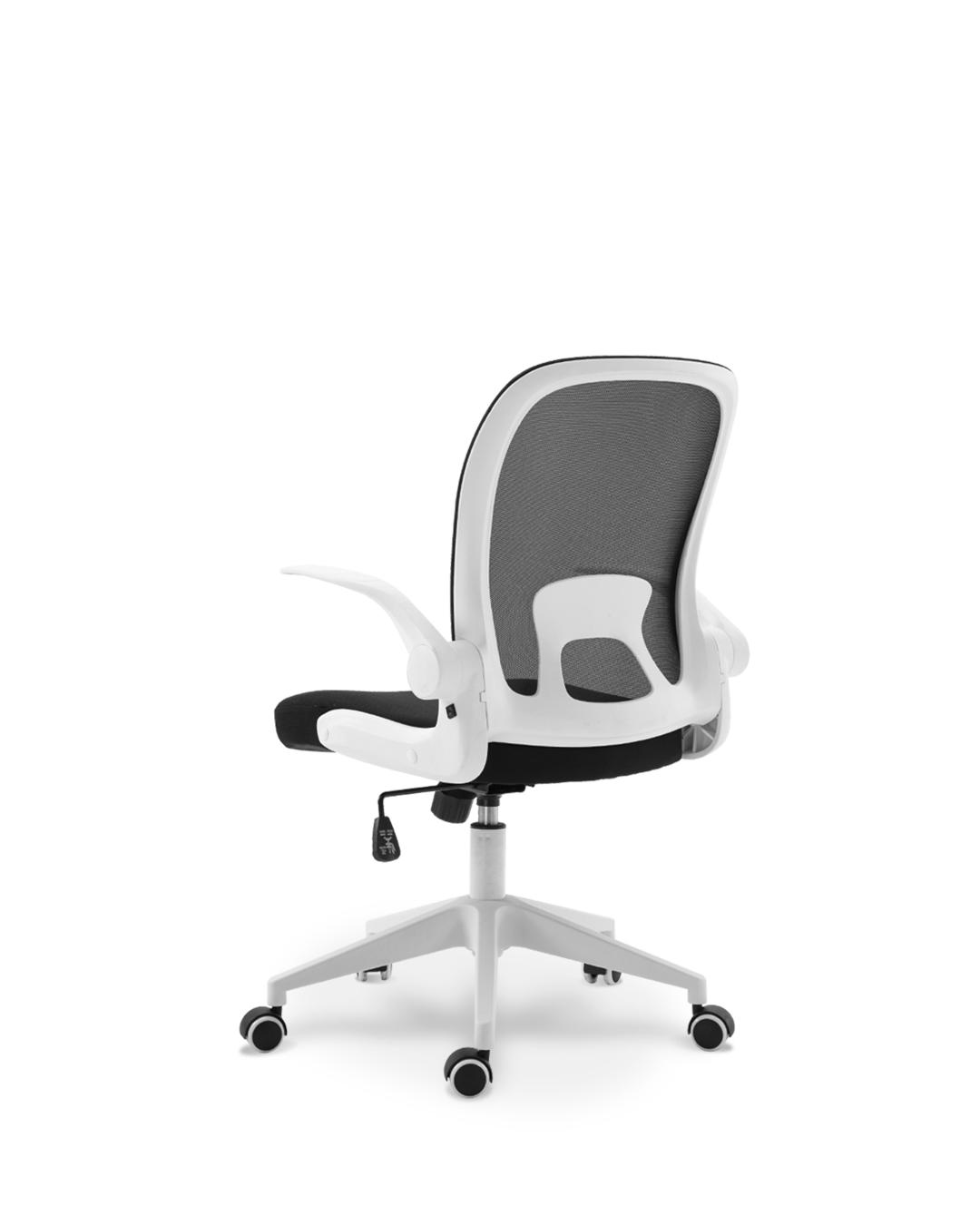 Minerva Office Chair White Black