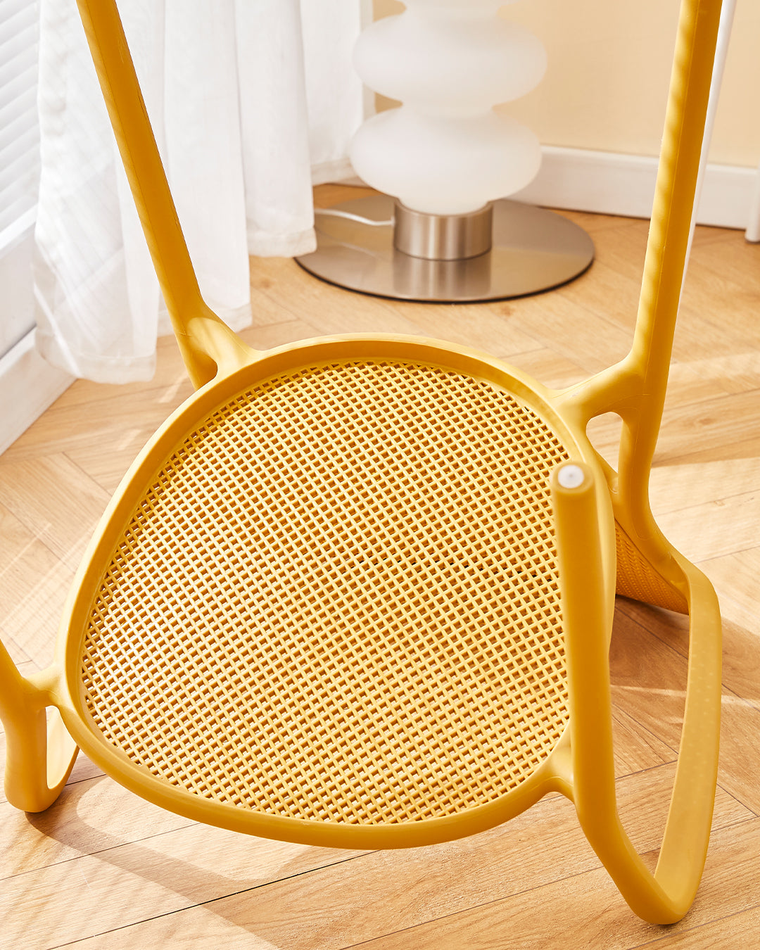 Pales Plastic Chair Potters Clay Yellow