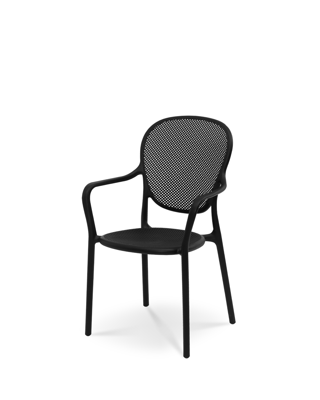 Silla Pales Plastico Negro