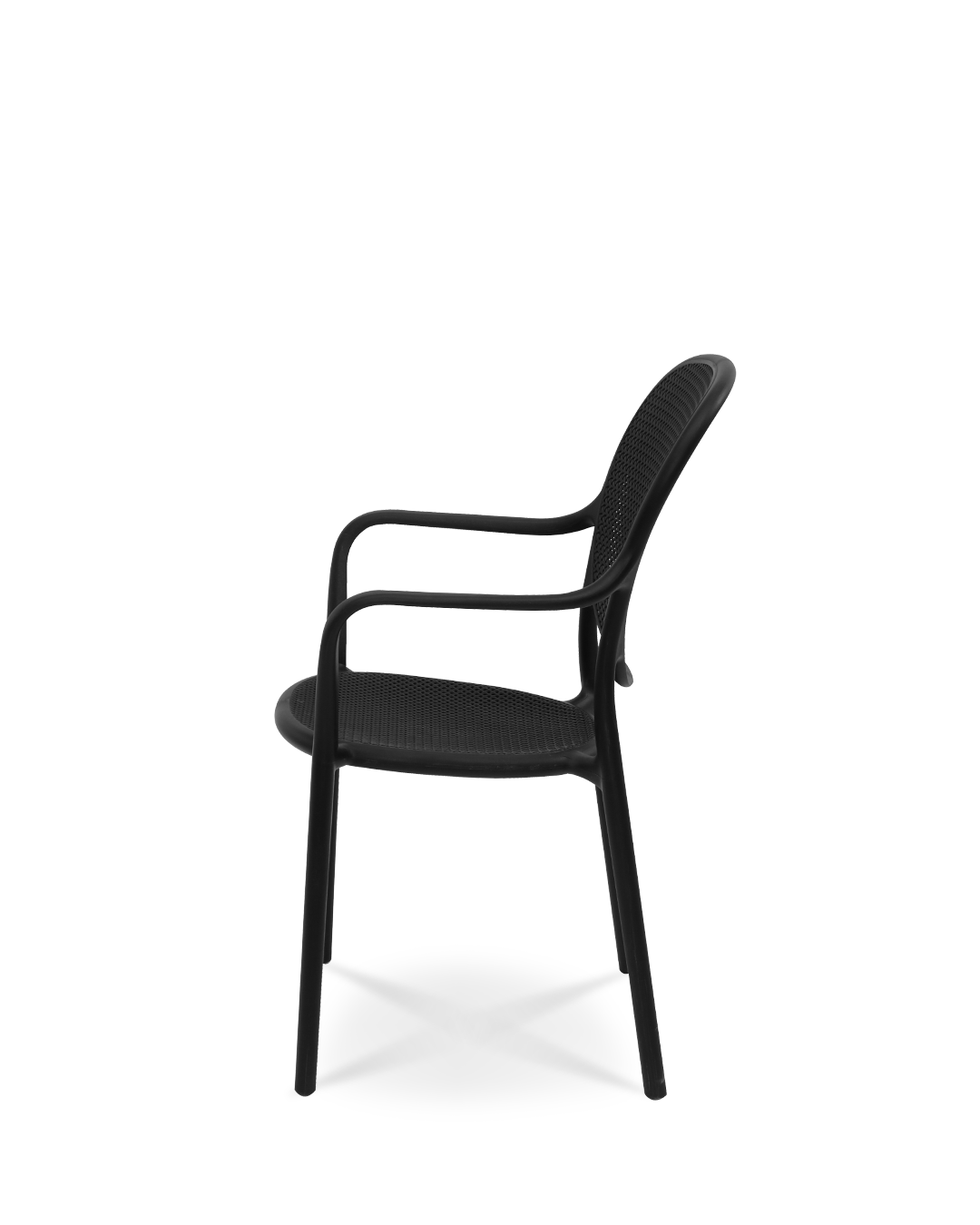 Silla Pales Plastico Negro