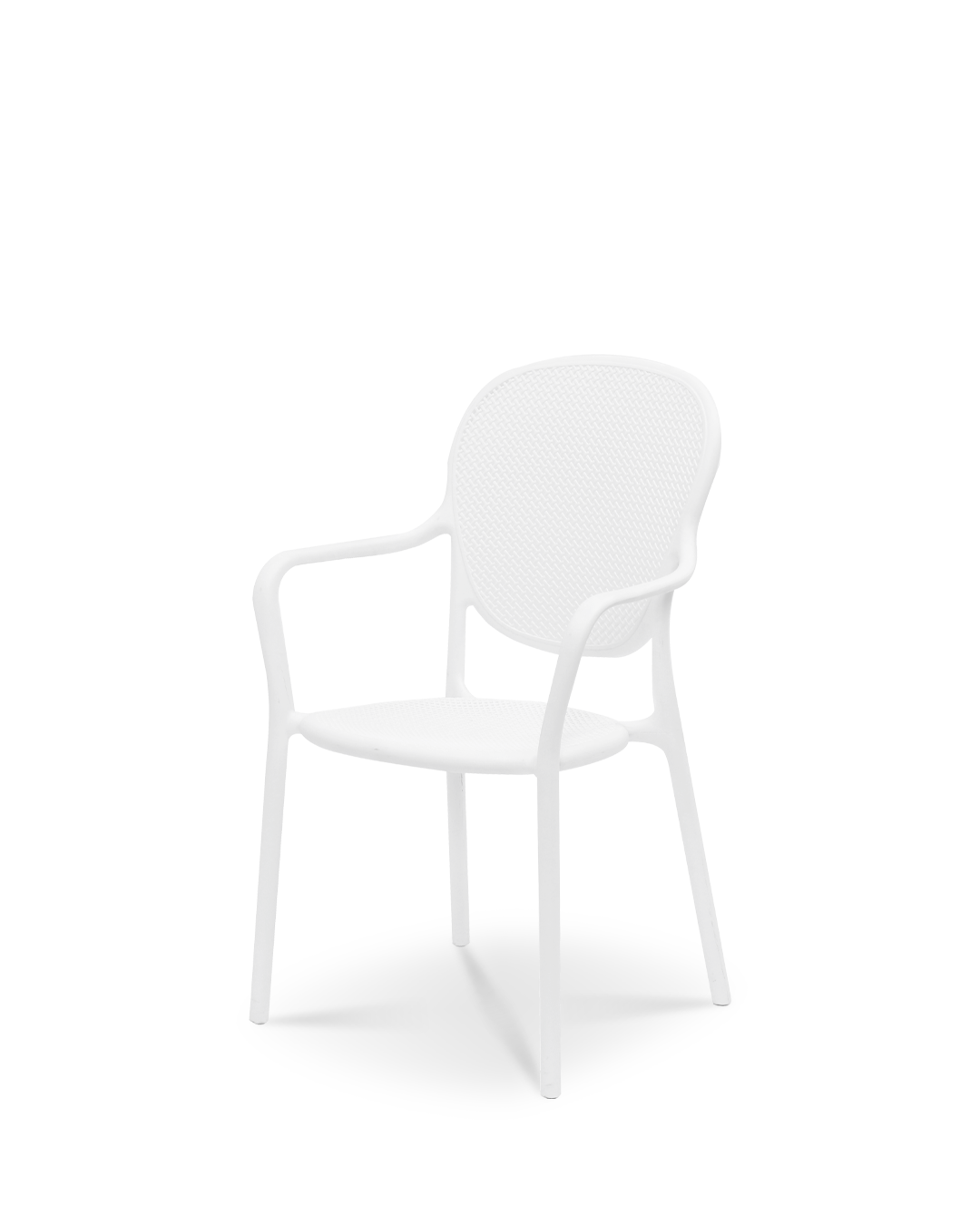 Pales Plastic Chair Ivory White