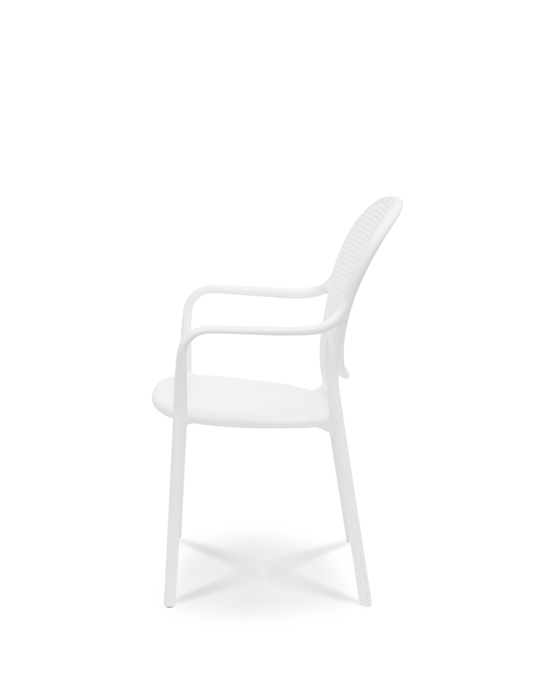 Pales Plastic Chair Ivory White