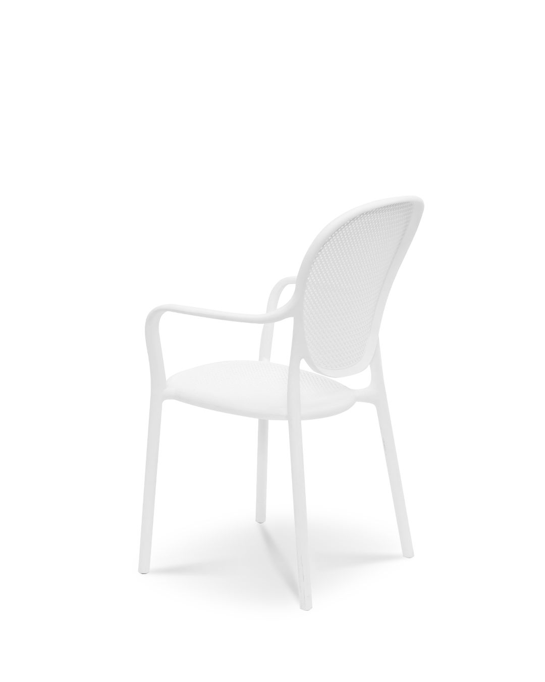 Pales Plastic Chair Ivory White