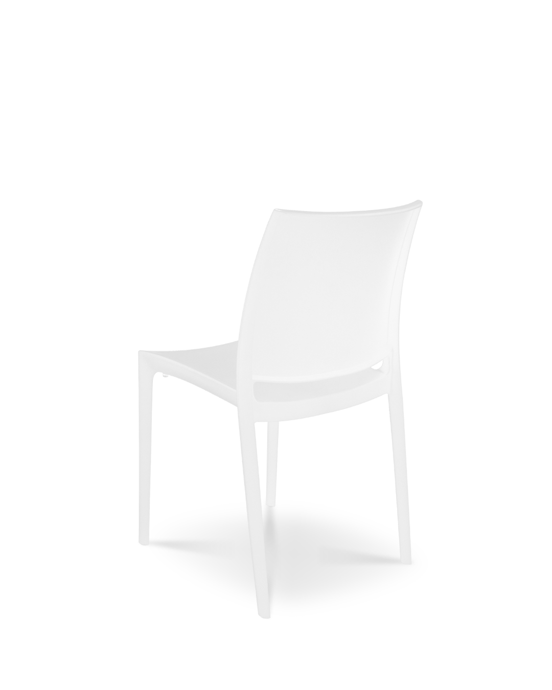 Chaise en plastique Thalia Blanc Ivoire