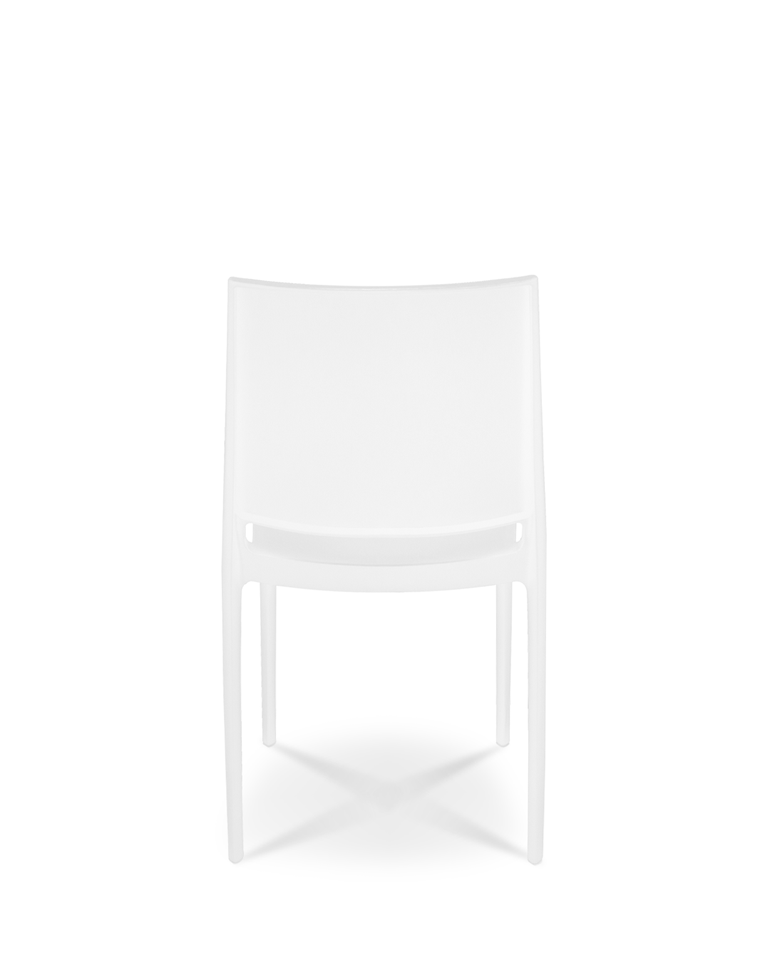 Chaise en plastique Thalia Blanc Ivoire