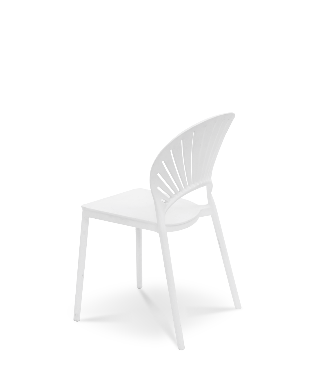 Eugenia Plastic Chair Ivory White