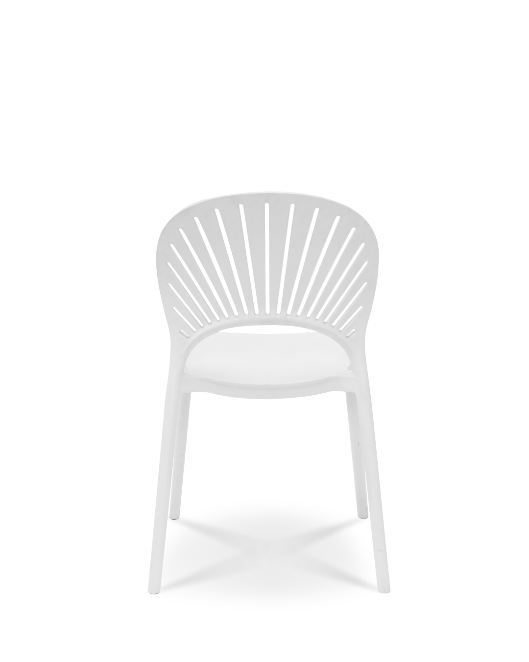 Eugenia Plastic Chair Ivory White