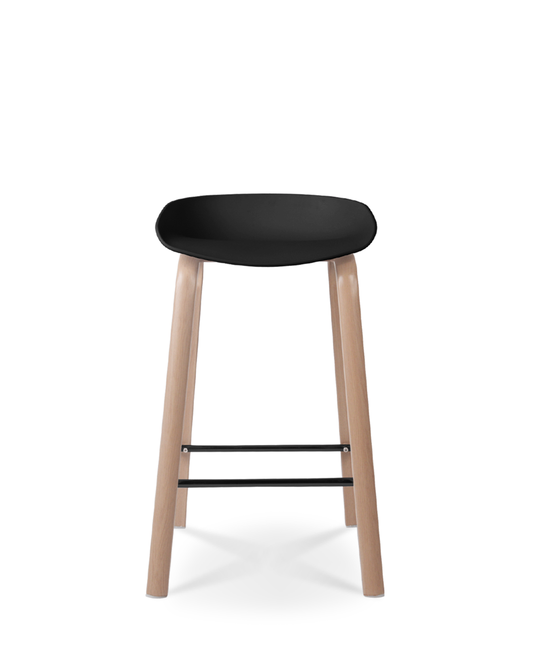 Tabouret de comptoir Euterpe noir