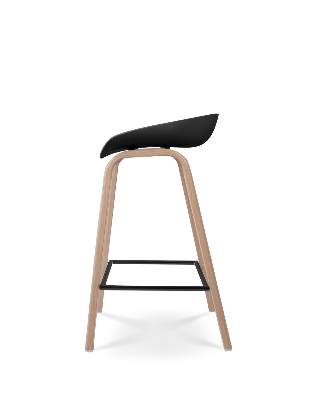 Tabouret de comptoir Euterpe noir