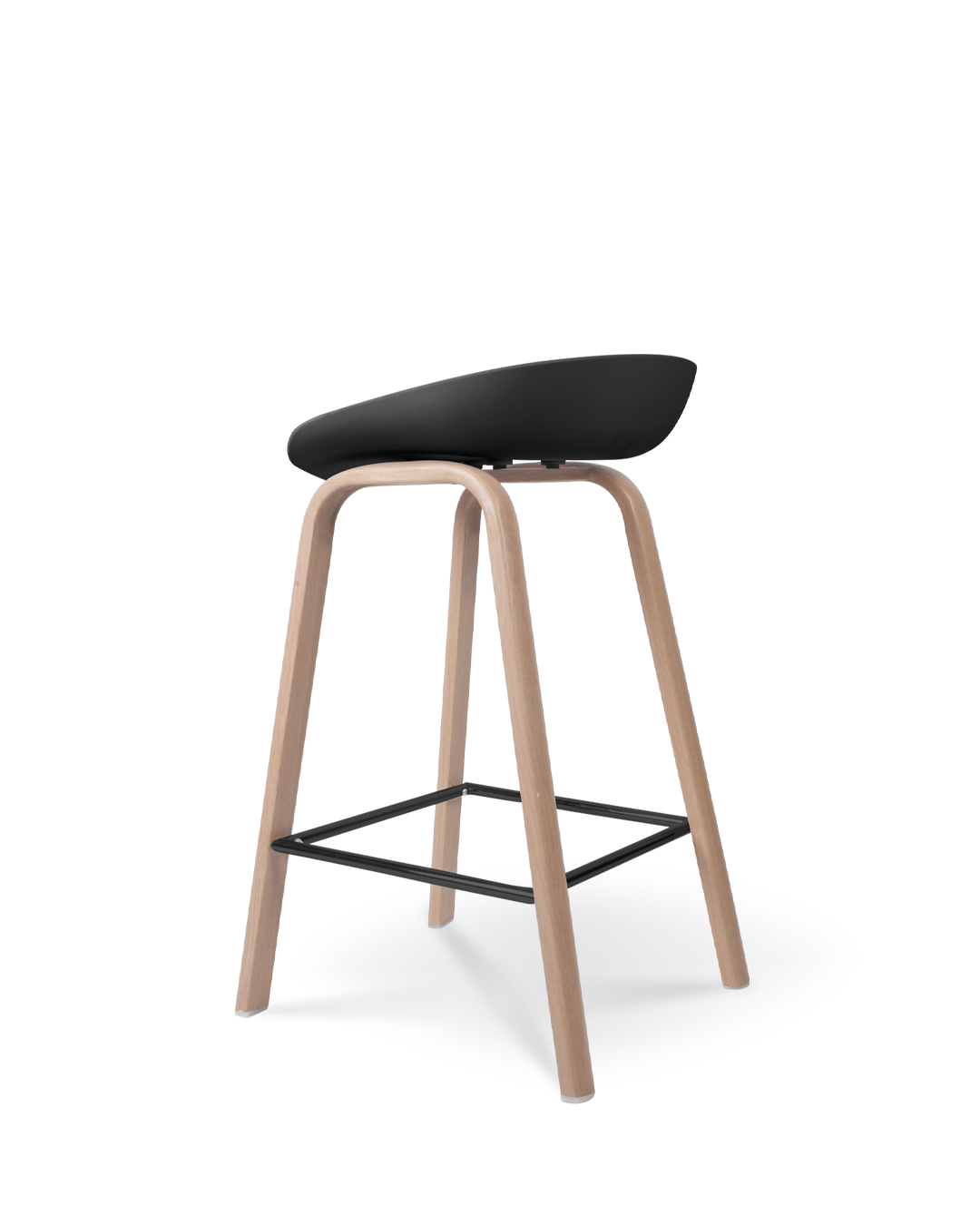 Tabouret de comptoir Euterpe noir